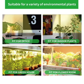 RWNTAO LED Grow Light Strips with 10 dimmable levels for growth stages
