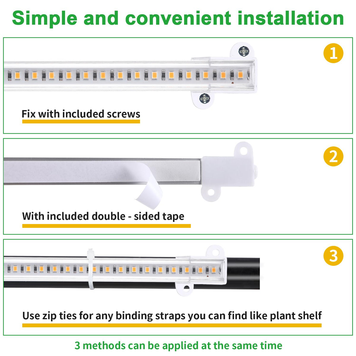 RWNTAO LED close-up reveals dense 96-diode array delivering even coverage.