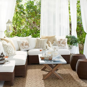 RYB HOME machine-washable curtains designed for easy outdoor care