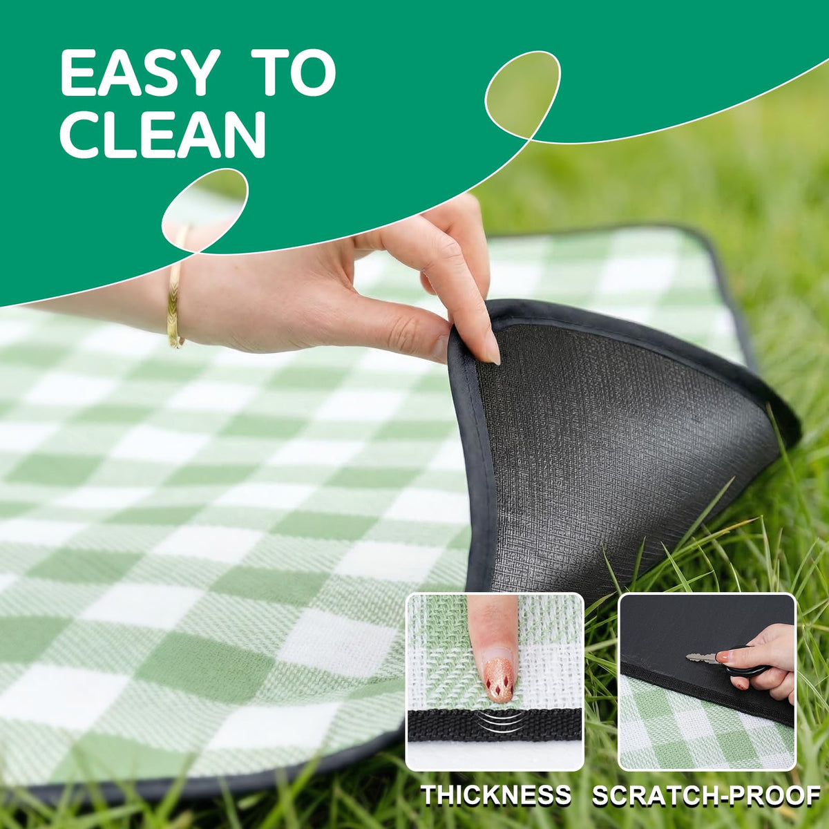RYCHIC three-layer design offers durability and folds compactly for travel.