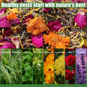 Ryfinvse safe poultry herbs for bedding and dust baths