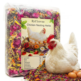 Ryfinvse nesting herbs coop closeup attracts hens to nests with calming aroma