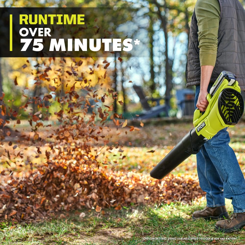 RYOBI 40V blower renewed packaging hints value and tested performance.