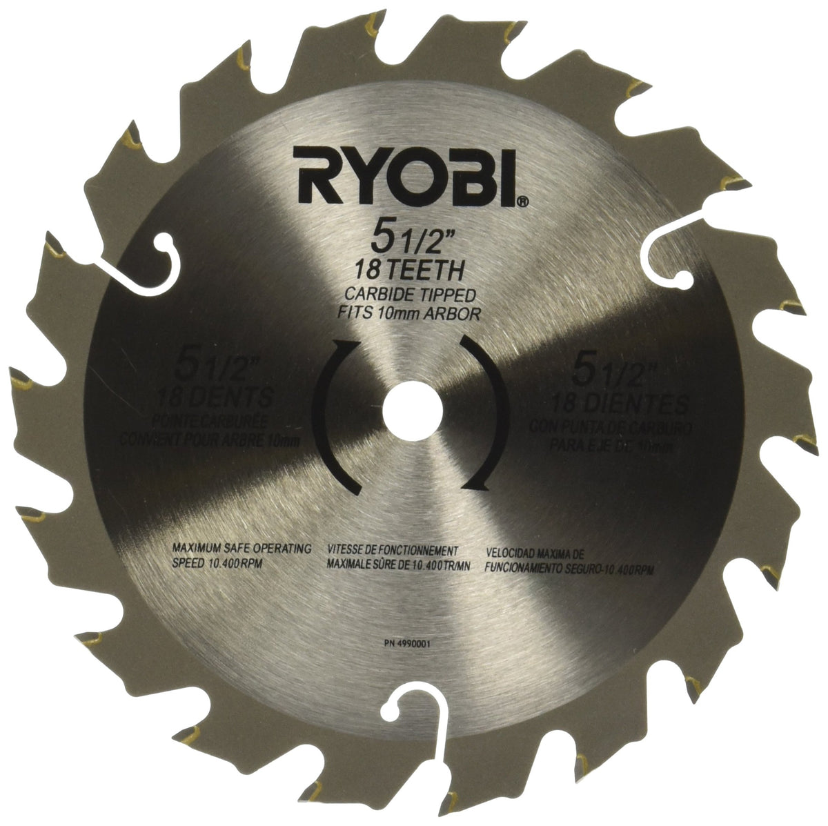 Ryobi 6797329 blade, D150 x 1.5mm, for clean, precise cuts in wood