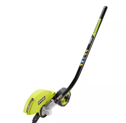 RYOBI Expand-It 8 inch edger attachment front view for precise edging