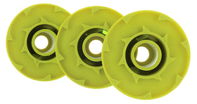 Ryobi One Plus AC80RL3 spool demonstrates quick, hassle-free installation