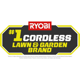 RYOBI fogger with compact design enables easy one-handed operation.