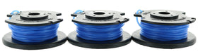 Ryobi One+ AC14RL3A OEM 0.065 line spool 3-pack ready for replacement.