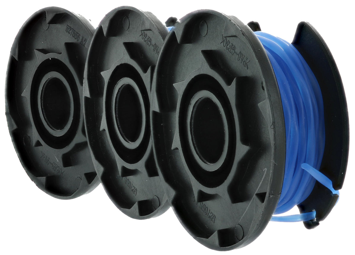 AC14RL3A line spool assembly demonstrates compatibility across Ryobi 18V/24V/40V tools.