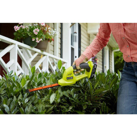 Ryobi ONE+ 18V battery system for flexible power options.