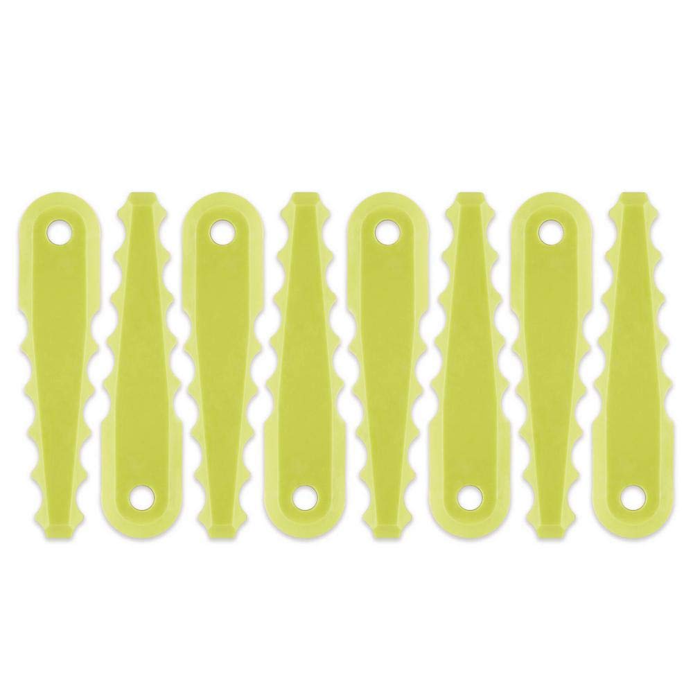 RYOBI two-in-one bladed head compatibility enables quick blade swaps