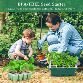 Ryscam included labels and planting tools speed up setup.