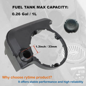 Multi-brand compatibility with John Deere, Troy-Bilt, Toro, and Craftsman.