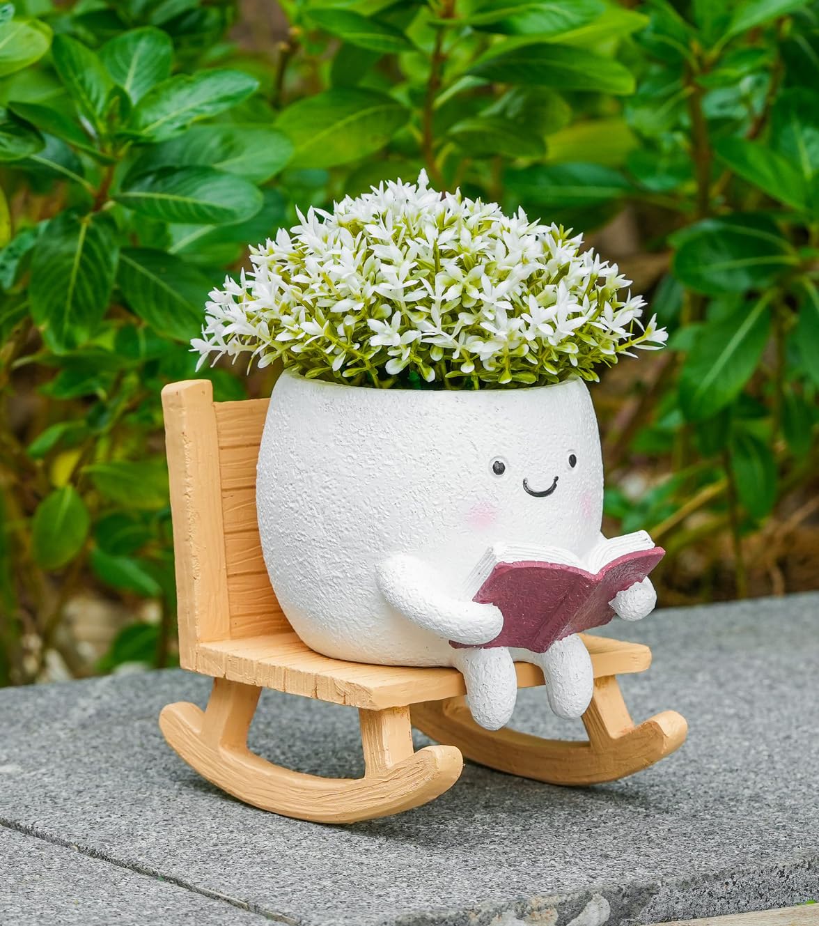 RZOIKZOI small succulent pot for indoor outdoor use