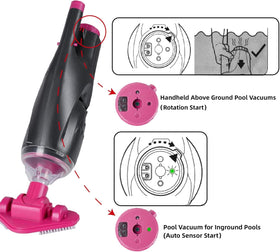 S7 cordless spa cleaning setup for portable use