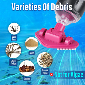 S7 underwater cleaning demo showing IPX8 waterproof design