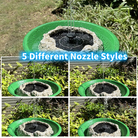 SAC SMARTEN ARTS easy-install outdoor fountain for sunny spots.