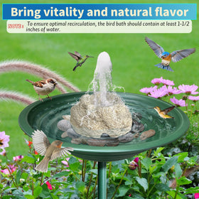 SAC SMARTEN ARTS fountain enhances gardens as decorative water feature