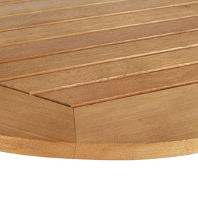 Safavieh Owens natural wood grain variations add unique character on patios.