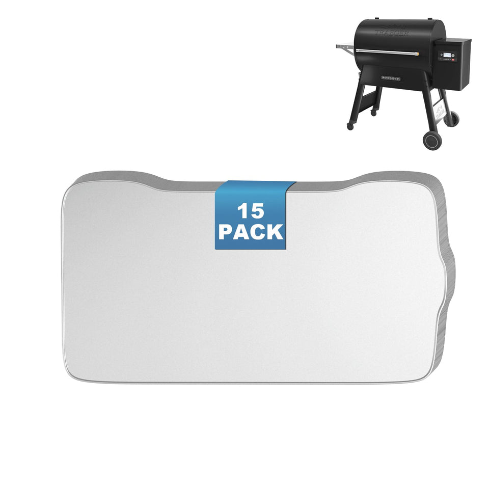 SafBbcue BAC521 drip tray liner fitting Traeger Ironwood 885 for cleaner grilling