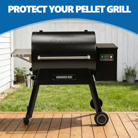 SafBbcue BAC521 grease containment protects grill surfaces