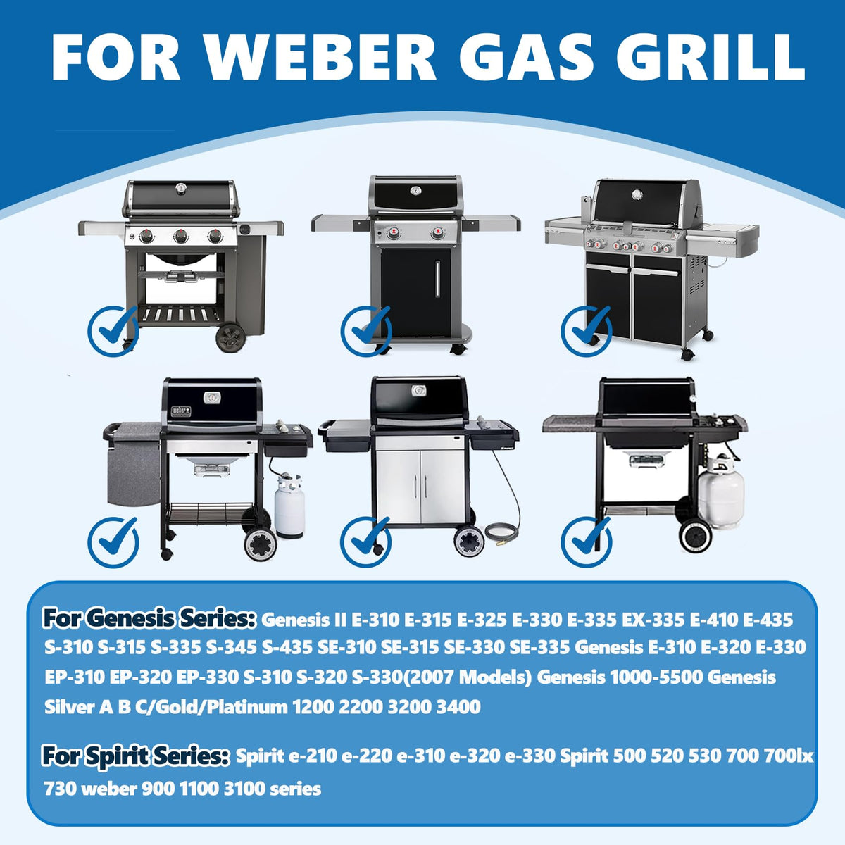 SafBbcue foil drip liners are compatible and help keep grilling areas clean.