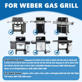 SafBbcue foil drip liners are compatible and help keep grilling areas clean.