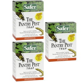 Safer 05140-AMAZ pantry moth trap pack with six traps for wide coverage.