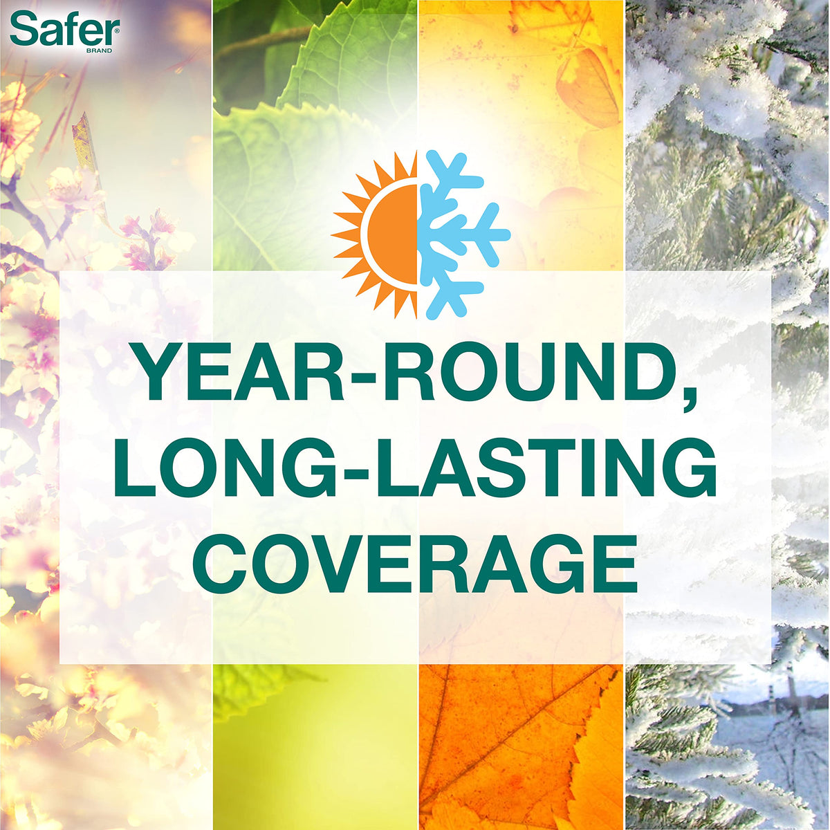 Safer Brand Lawn Restore heat-cold resilience supports lawn health in extreme weather.