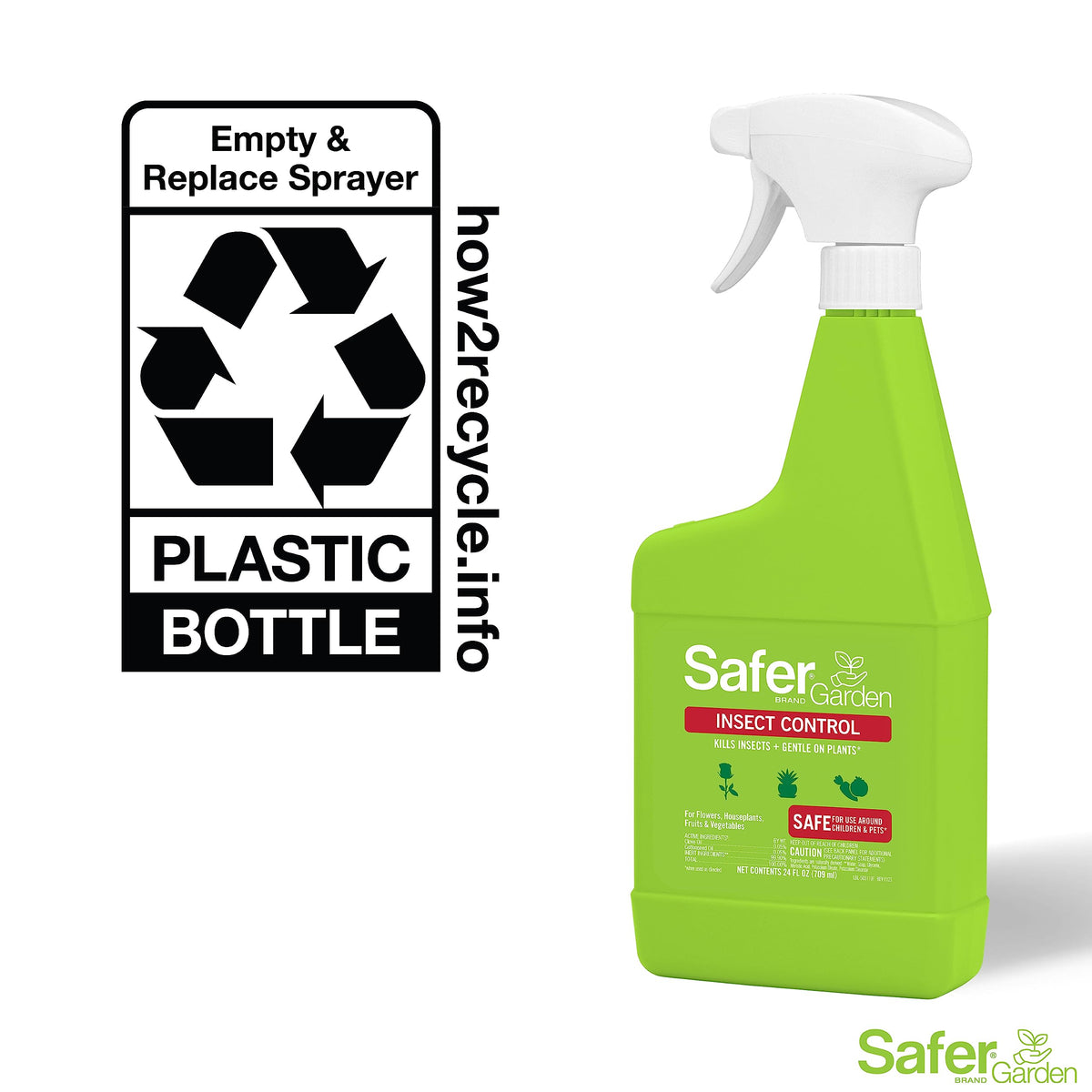 Harvest-friendly pest control with Safer Brand SG5110 used as directed