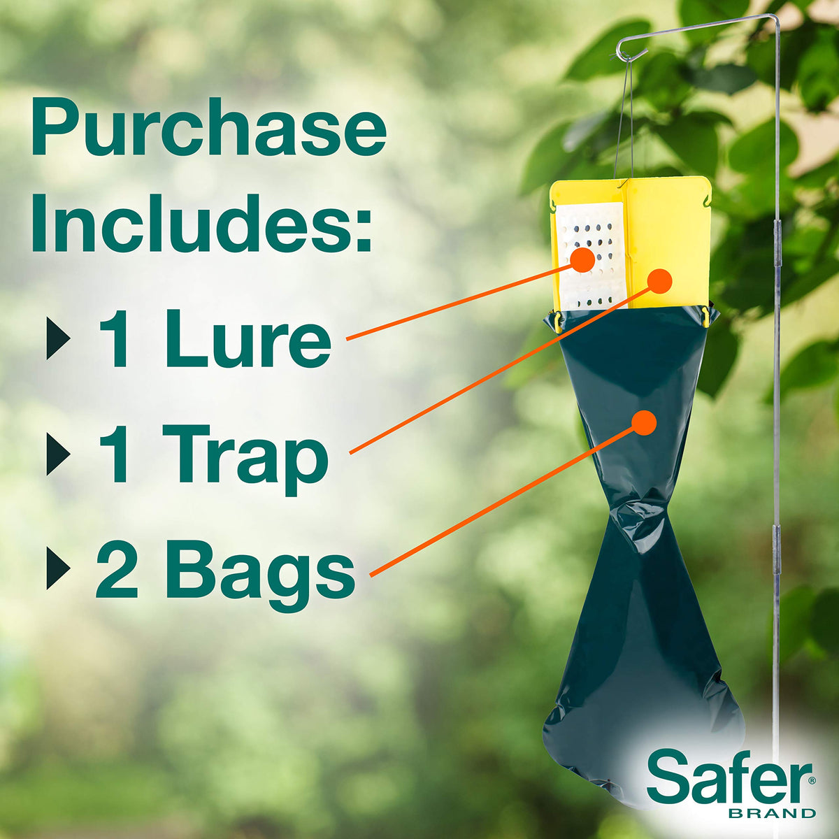 Safer collapsible stand raises trap to ideal catching height