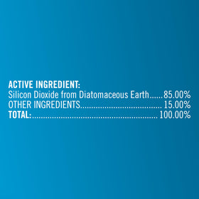 Front view of Safer Diatomaceous Earth 4 lb container for quick use.