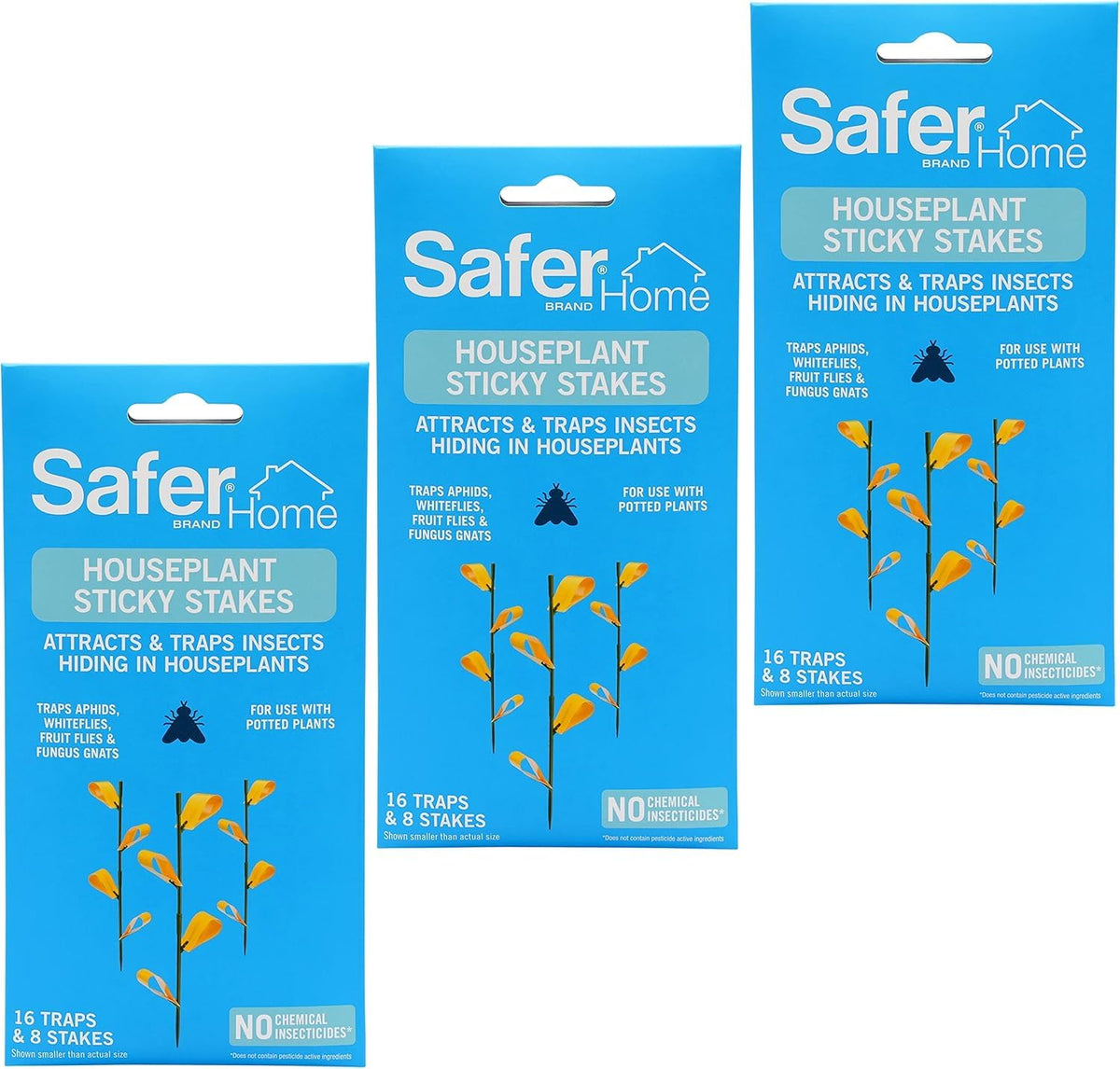 Packaging image showing 48 traps supports easy replacement and ongoing protection.