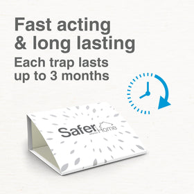Safer Home Pantry Pest Trap pack includes 2 traps for ongoing protection.