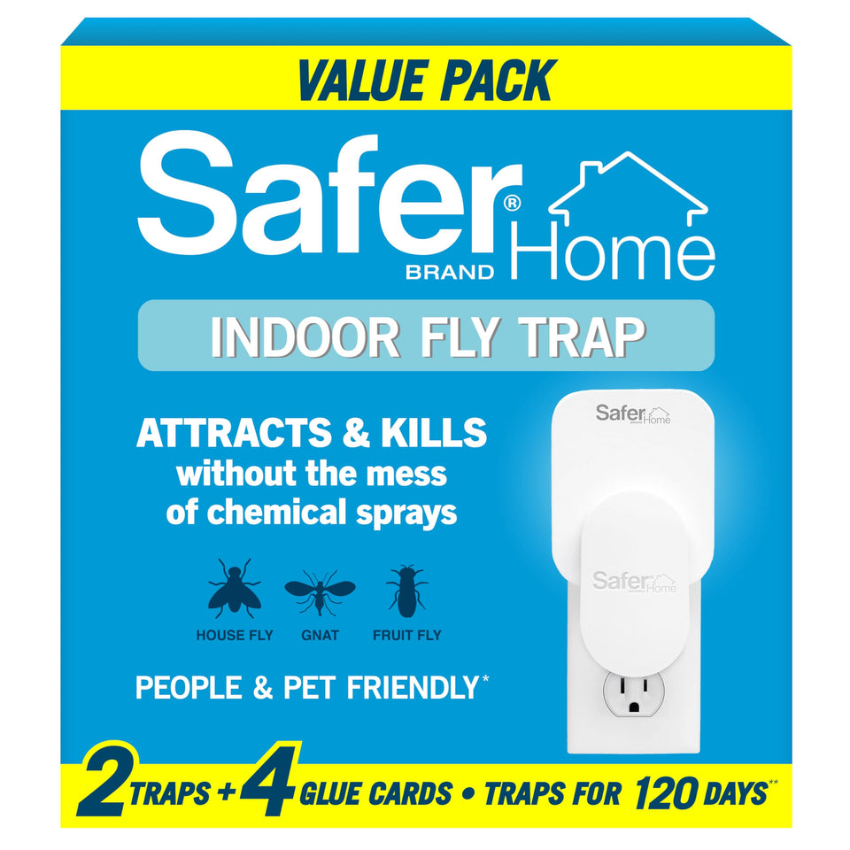 Safer SH502-2R4SR plug-in trap front view for discreet indoor pest control