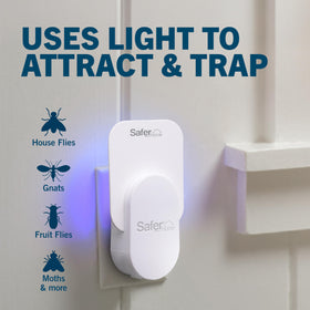 Safer SH502-2R4SR trap rotates to fit any outlet for placement flexibility