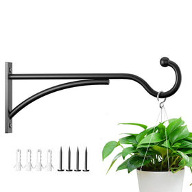 Saffruff 11-inch outdoor plant hanger displaying a sturdy, weather-ready design