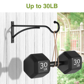 Saffruff outdoor indoor versatility for bird feeders, wind chimes, and plants.
