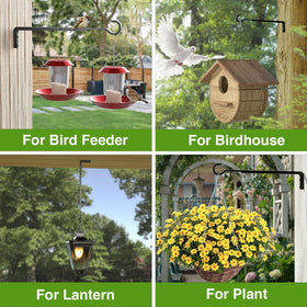 Saffruff wind chime hanger offers reliable support for lightweight outdoor décor.