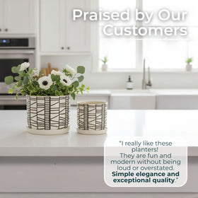 Sagebrook Home outdoor patio setup shows versatile garden decor.