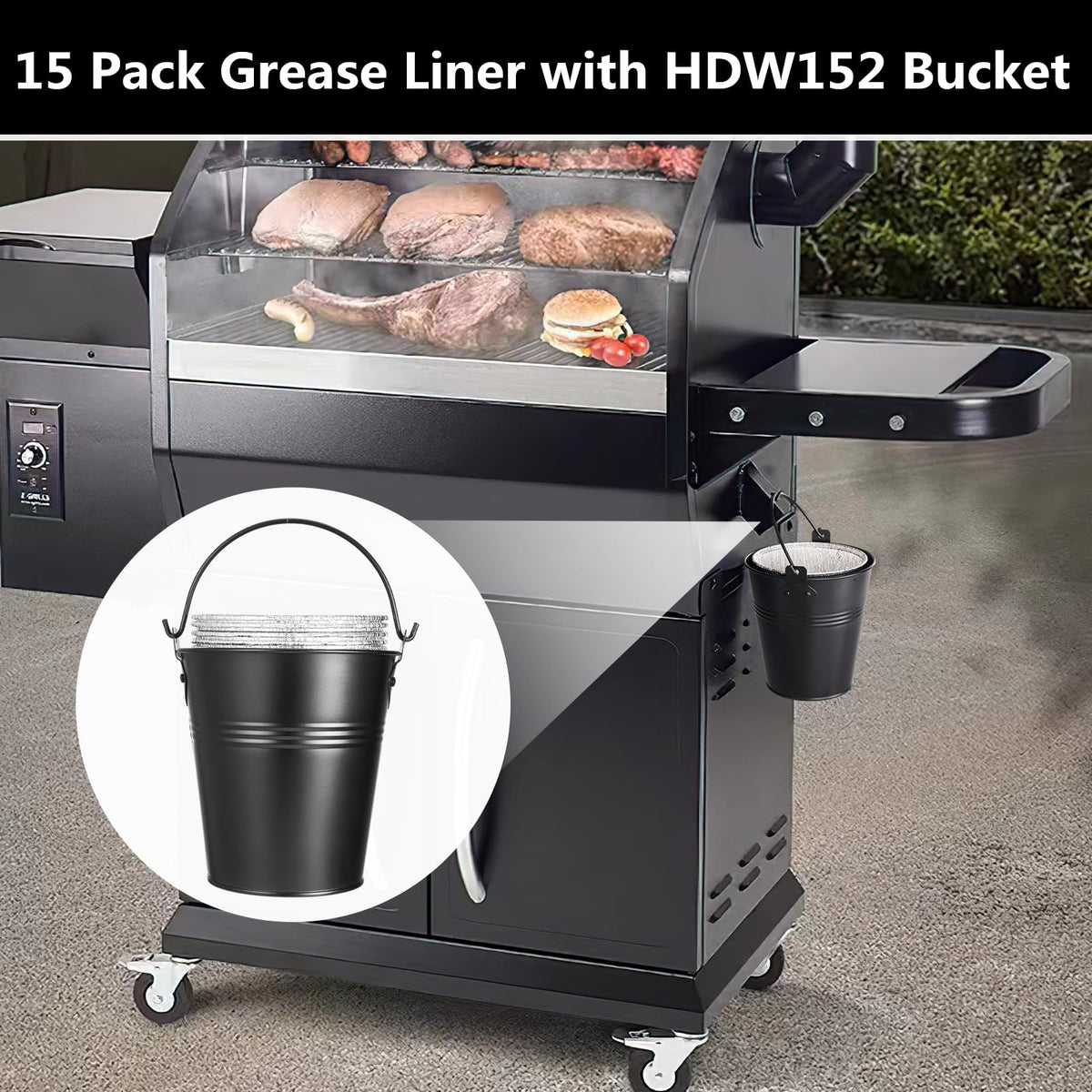 Sageme easy-cleanup grease bucket kit simplifies maintenance