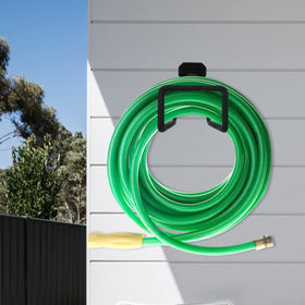 Sageme hose hanger closeup shows anti-slip coating for secure mounting.