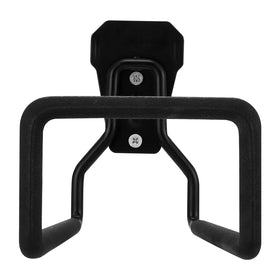 Sageme hose hanger supports up to 100 ft of 1/2 inch hose.