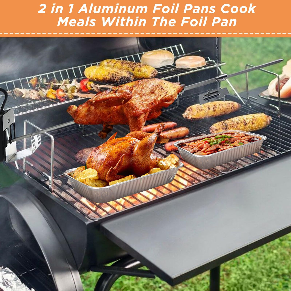 Sageme versatile grill pan doubles as a compact oven pan for small batches.