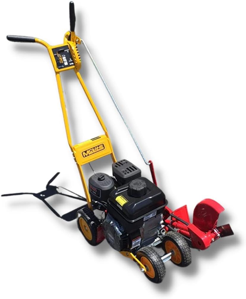 Five-pack of replacement blades for ongoing edger maintenance.
