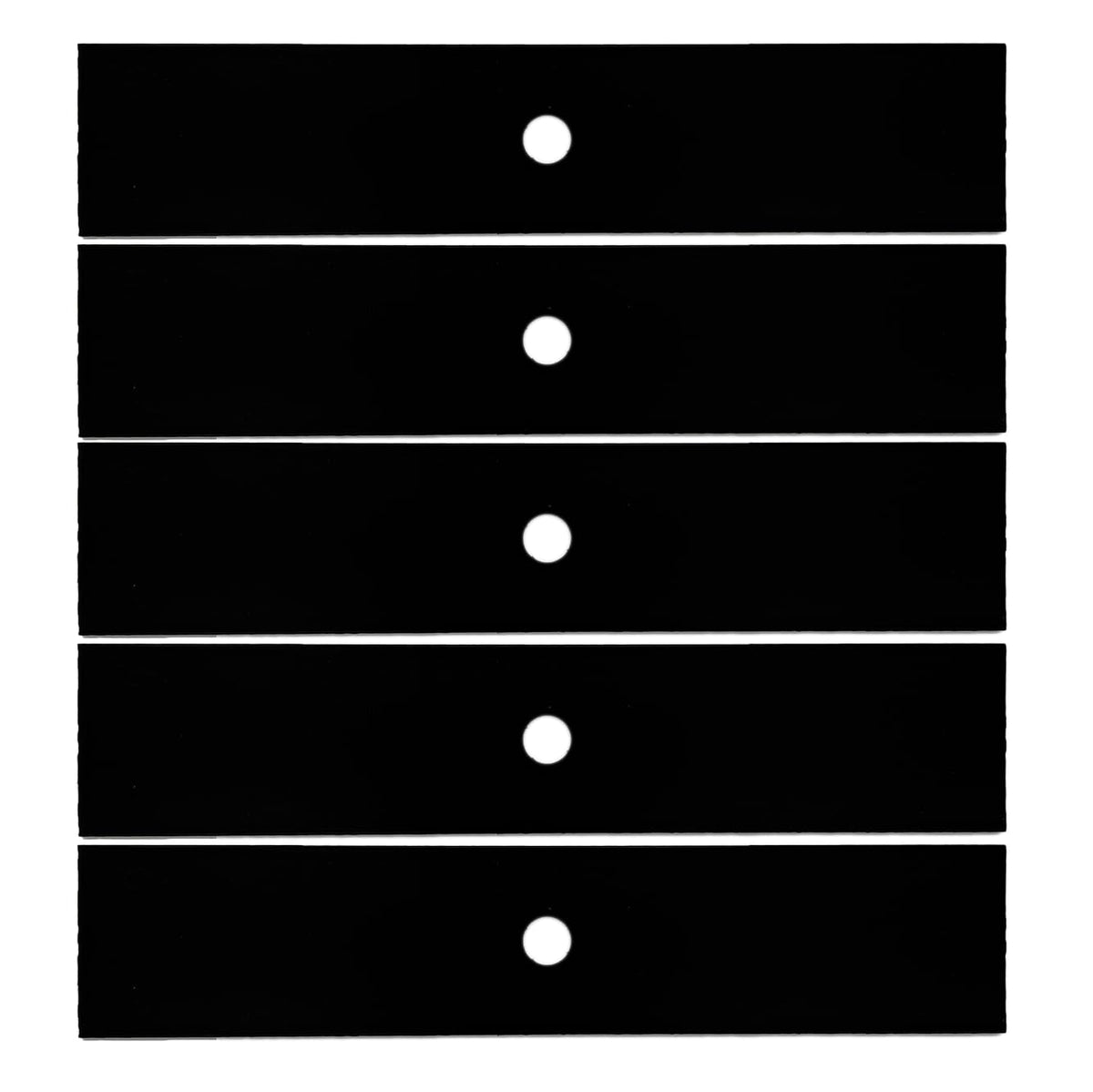 SaidiCo Direct Mclane edger blade with half-inch hole for precise replacement.