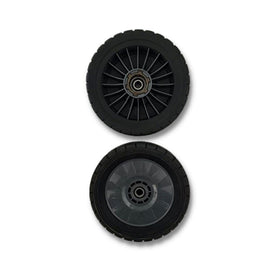 Installation-ready SaidiCo HRC216 back drive wheel for walk-behind mower.
