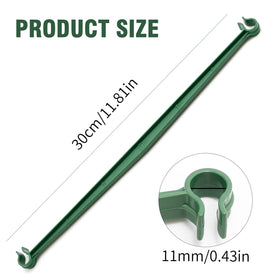 Saihisday 11mm diameter stake attachment ensuring secure plant stake integration.