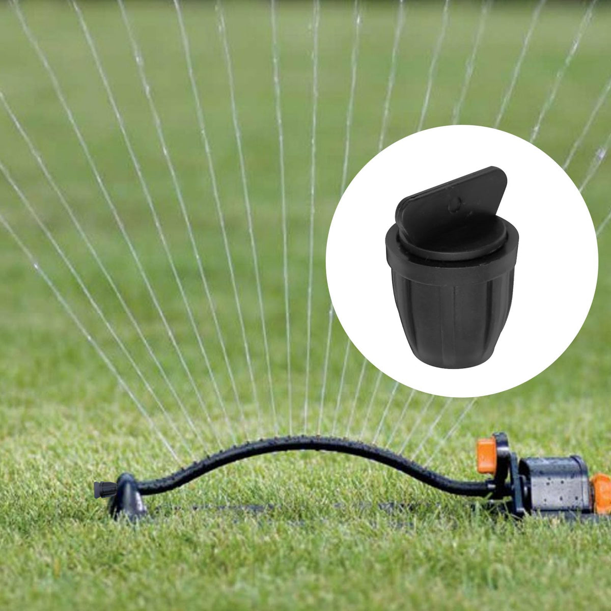 Saihisday garden faucet connector links tubing to hoses for adaptable irrigation.