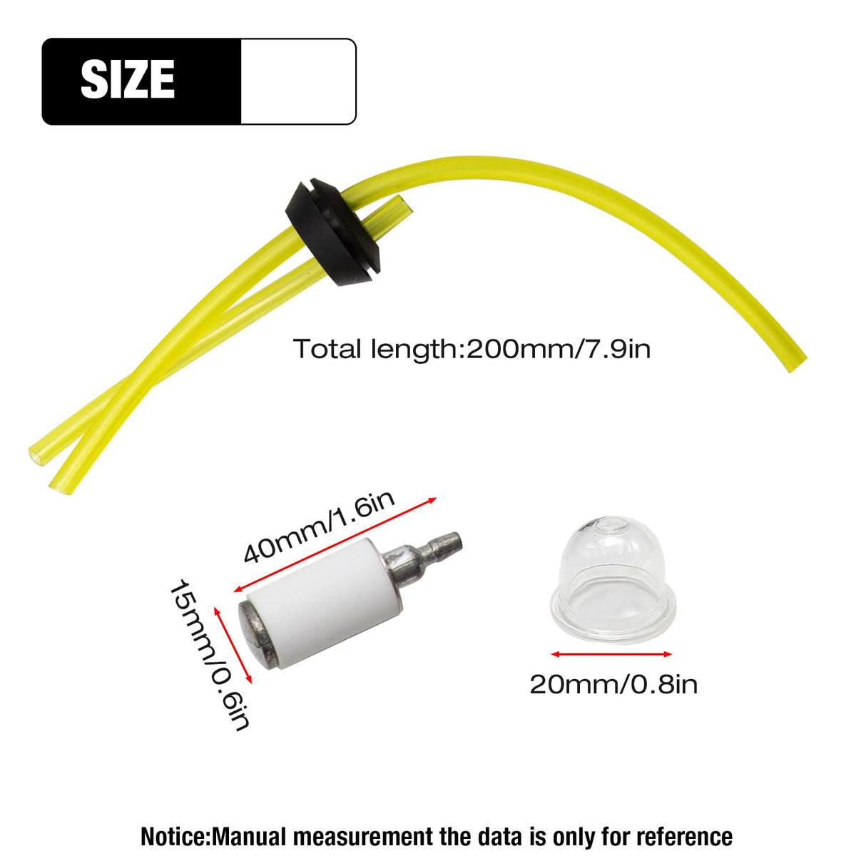 Saihisday replacement spark plug for Earthquake kits and engines